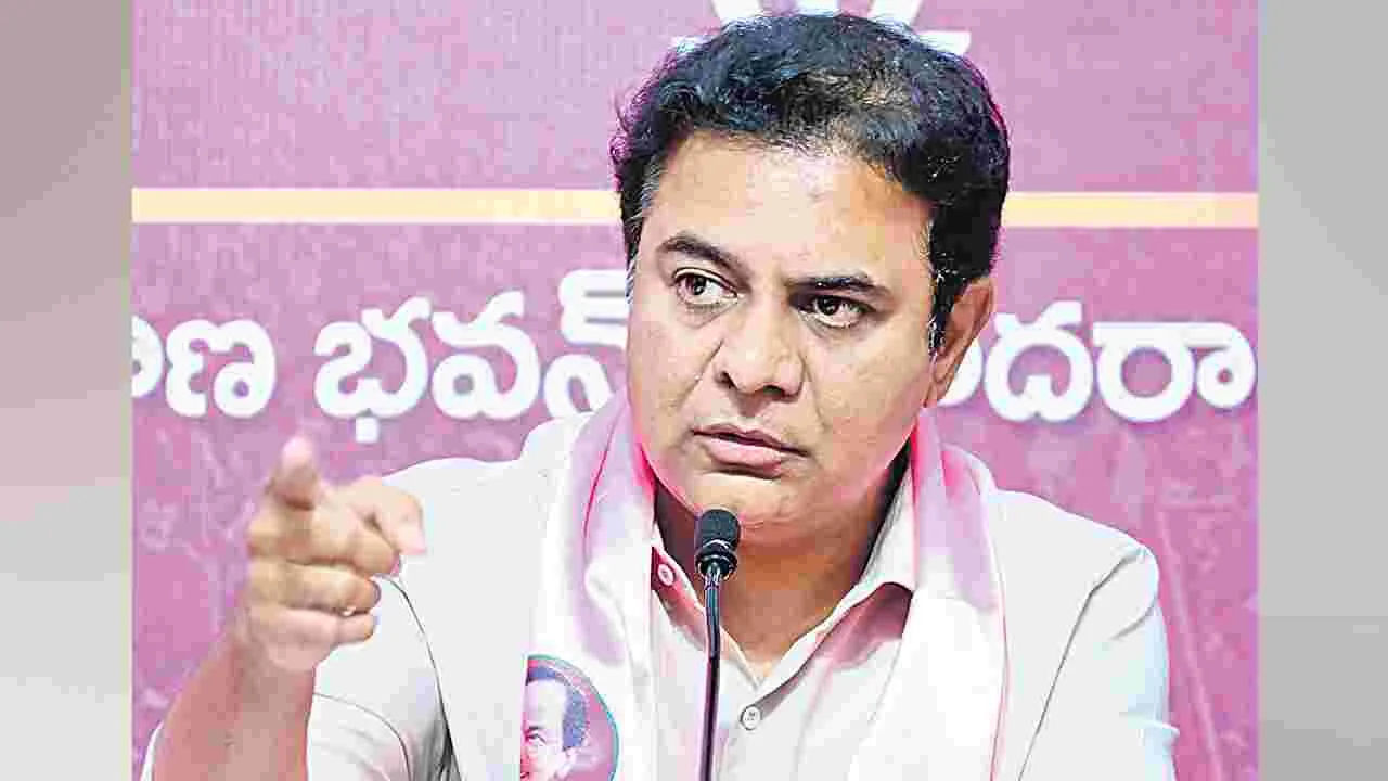 Hyderabad: కాంగ్రెస్‌ పాలనంతా ఉత్తదే: కేటీఆర్‌ 