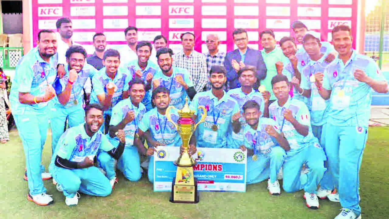 CRICKET : ముగిసిన బధిరుల క్రికెట్‌ టోర్నీ 