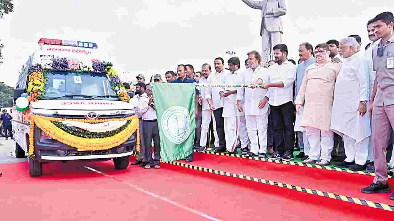 Ambulance fleet: పది నిమిషాల్లోనే అంబులెన్స్‌