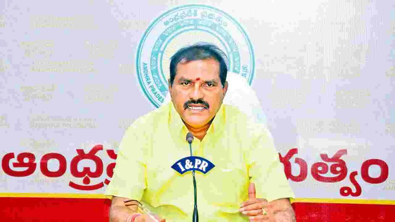 Minister Nimmala Ramanaidu : 14 నుంచి సాగు నీటి సంఘాలకు ఎన్నికలు 