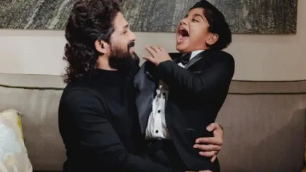 Allu Arjun: ఐ యామ్ ప్రౌడ్ ఆఫ్ యు నాన్న.. బన్ని కొడుకు లెటర్ వైరల్..