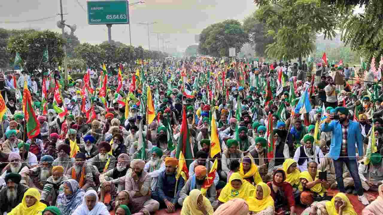 Farmers Protest: నేడు రాజధానిలో మరోసారి రైతుల పాదయాత్ర.. కారణమిదే..