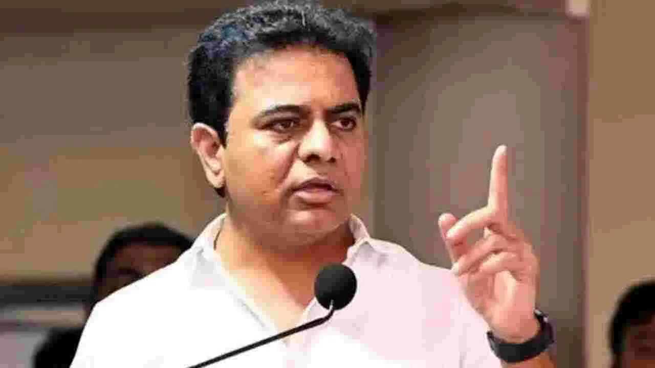 KTR: తెలంగాణ కాంగ్రెస్ ప్రభుత్వం వారిని మోసం చేసింది: కేటీఆర్..