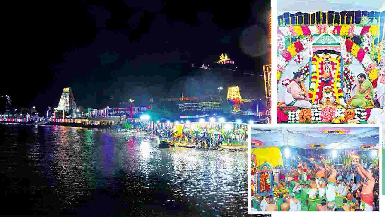 Srikalahasthi: స్వర్ణమ్మకు హారతులు