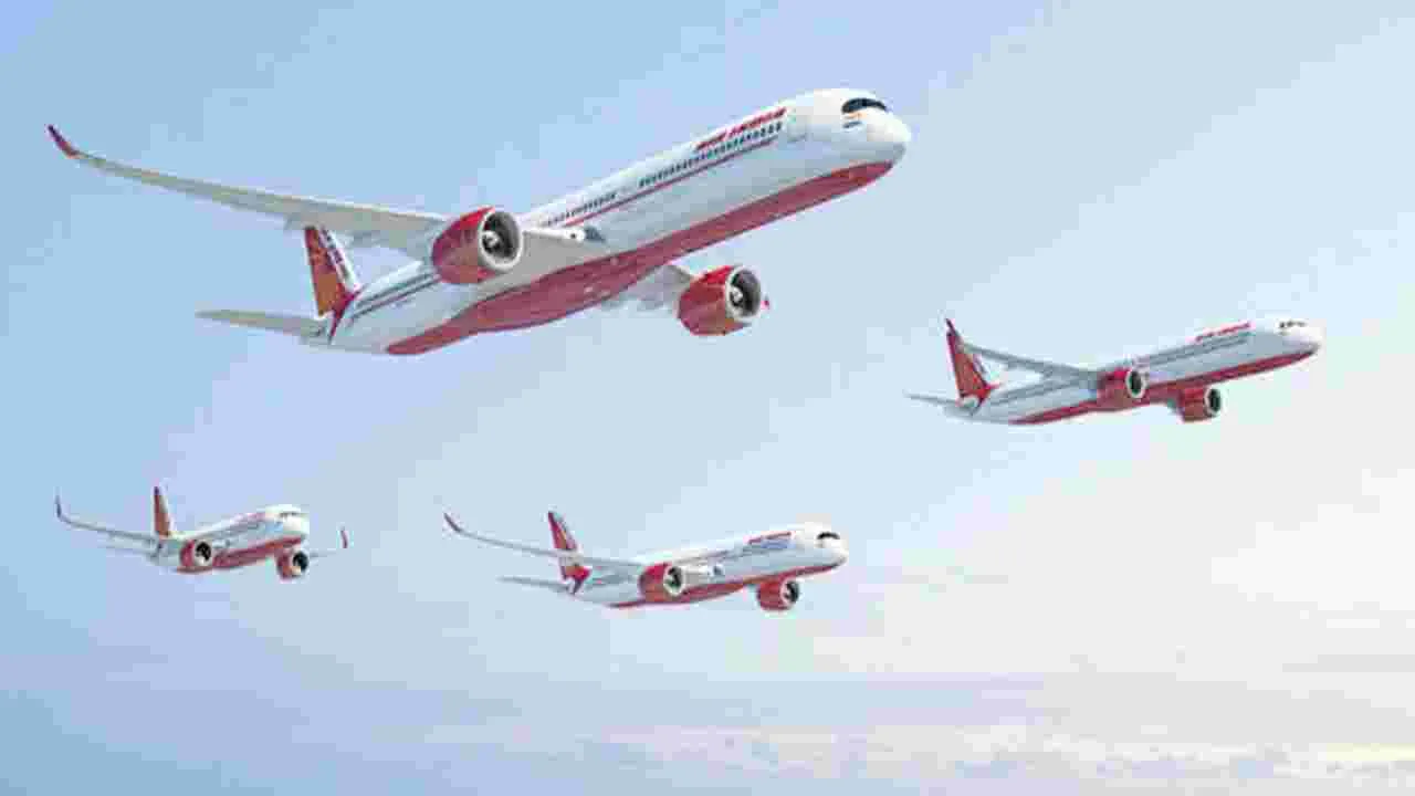 Air India: ఎయిర్ ఇండియా కీలక నిర్ణయం.. మరో 100 ఎయిర్‌బస్ విమానాలకు..