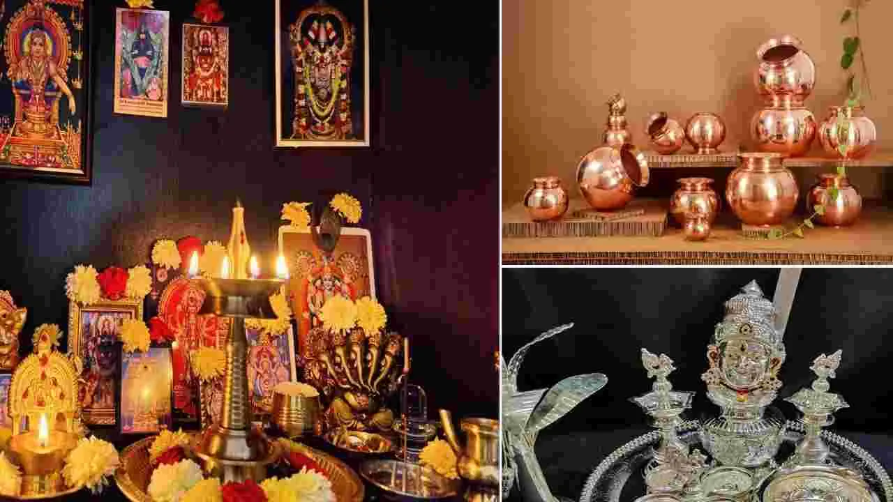 Pooja Utensils: చేత్తో రుద్దకుండానే పూజాసామాగ్రి తళతళా మెరవాలంటే ఇలా చేయండి.. 