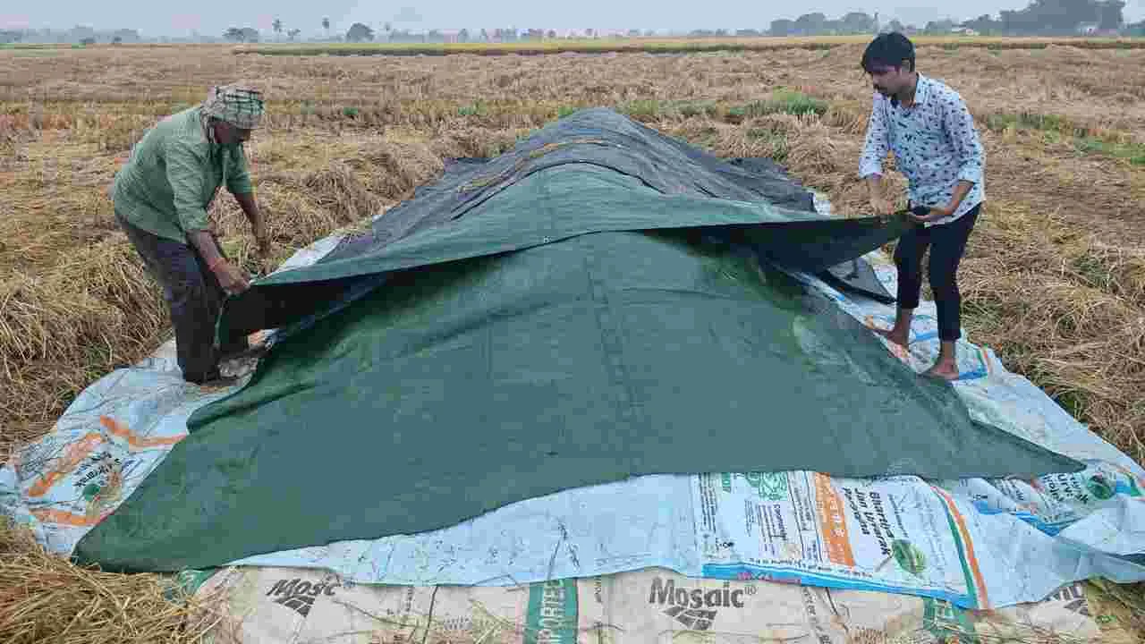 అల్పపీడనం ప్రభావంతో మబ్బులు, వర్షాలు