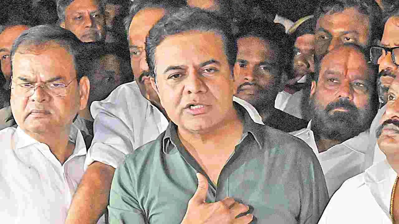 KTR: విదేశీ కరెన్సీలో ఎందుకు చెల్లించారు?