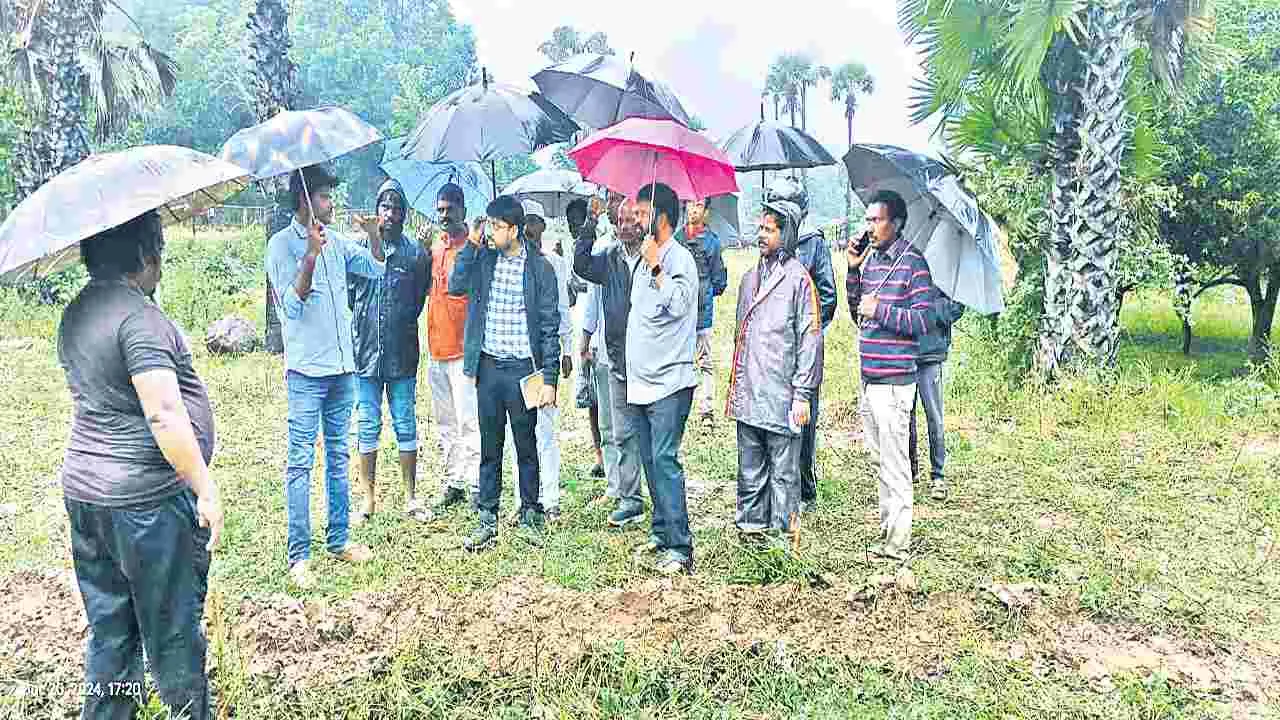 ఉప ముఖ్యమంత్రి పర్యటనకు ఏర్పాట్లు