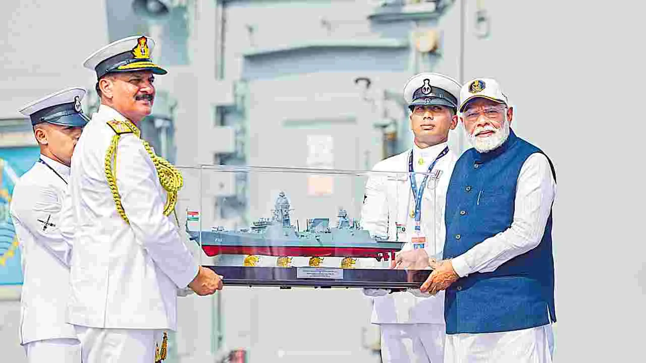 Indian Navy: అగ్రశేణి నౌకాదళంగా భారత్‌