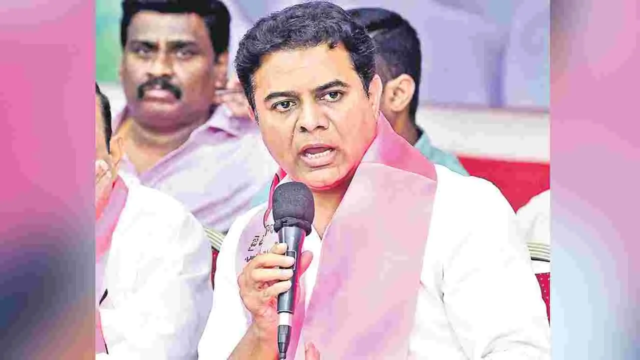 KTR: నమ్మక ద్రోహం కాంగ్రెస్‌ నైజం