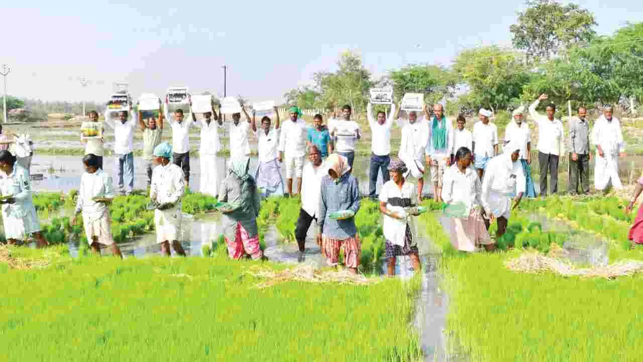 రైతులకు మద్దతుగా బీఆర్ఎస్