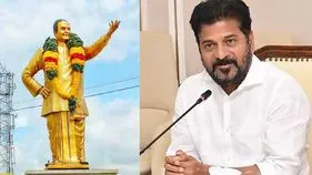 NTR Statue: ఓఆర్‌ఆర్‌ వద్ద వంద అడుగుల ఎన్టీఆర్‌ విగ్రహం