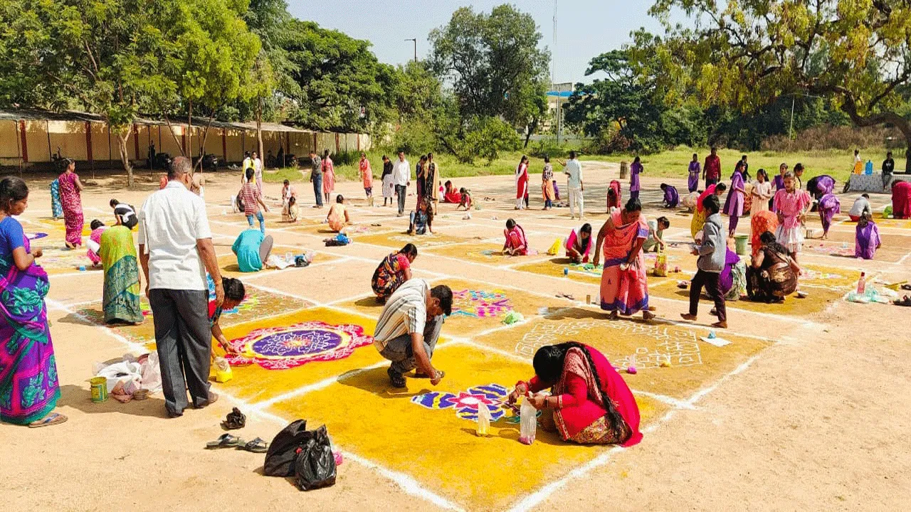 ముత్యాల ముగ్గులకు విశేష స్పందన