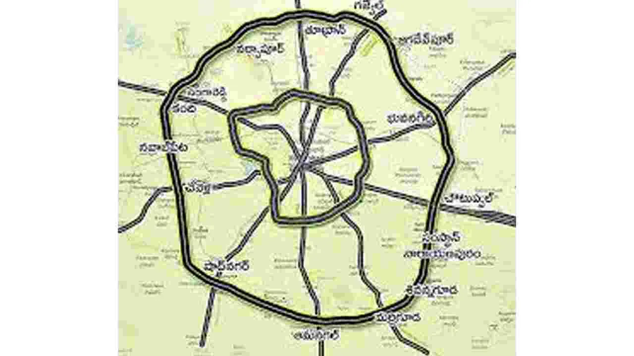 ఆర్‌ఆర్‌ఆర్‌ పరిహారంపై కసరత్తు 