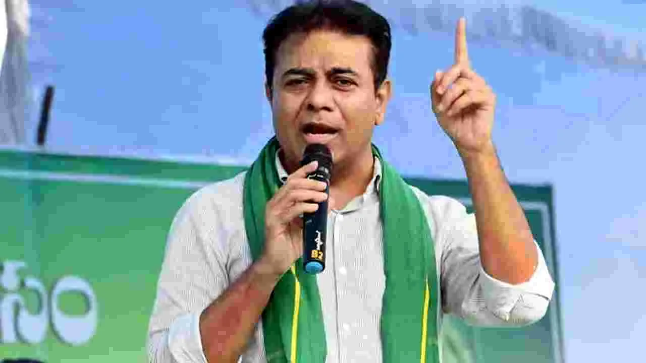 KTR: పభుత్వ విధానాల వల్లే రైతు ఆత్మహత్యలు