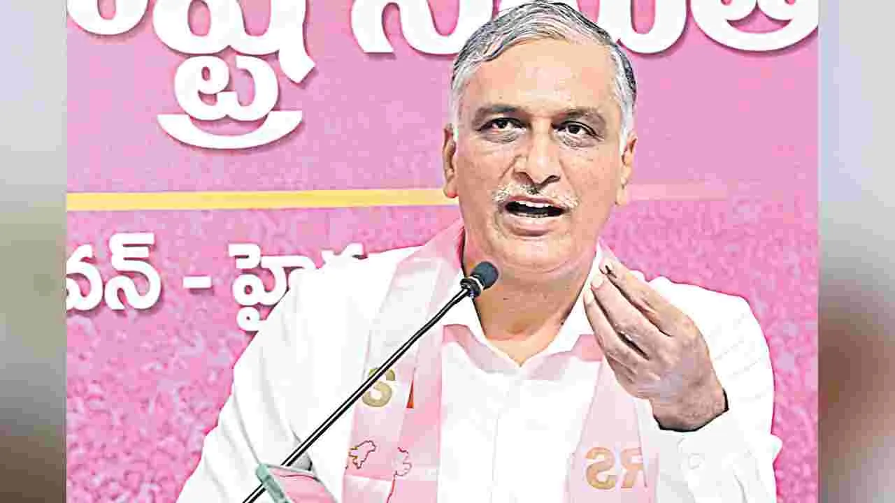 Harish Rao,: ప్రజా సమస్యల కంటే అల్లు అర్జున్‌ విషయం ముఖ్యమా?:హరీశ్‌