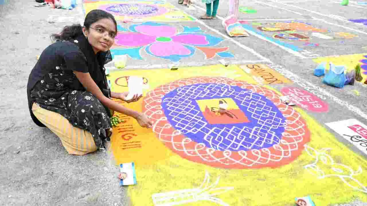 సంక్రాంతి సందర్భంగా రంగవల్లిక పోటీలతో మళ్లీ మీ ముందుకు వచ్చింది ఏబీఎన్ ఆంధ్రజ్యోతి