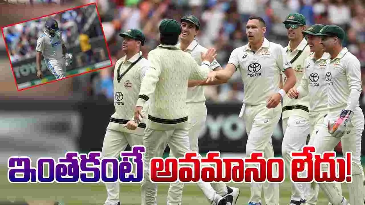 IND vs AUS: టీమిండియాను అవమానించిన ఆసీస్.. గెలిచామని ఇంత పొగరా..