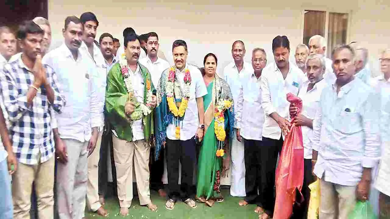 ప్రశాంతంగా సాగునీటి సంఘం ఎన్నికలు