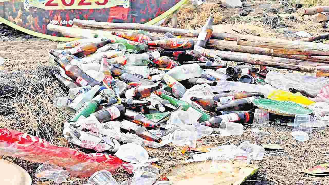 AP Liquor Sales : ఏరులై పారిన మద్యం