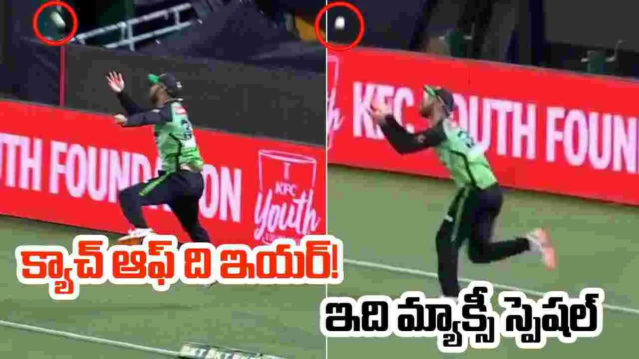 Glenn Maxwell: కొత్త ఏడాది తొలి రోజే మ్యాక్స్‌వెల్ సంచలనం.. ఇది క్యాచ్ ఆఫ్ ది ఇయర్