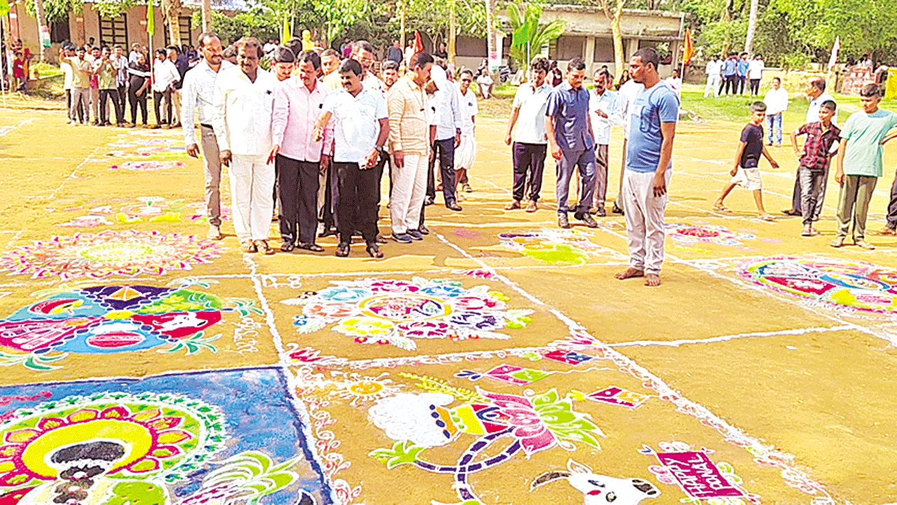 Sankranti  జిల్లా అంతటా సంక్రాంతి శోభ