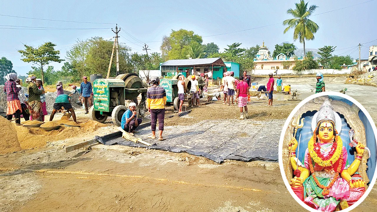 Sirulathalli festival సిరులతల్లి పండుగకు సిద్ధం