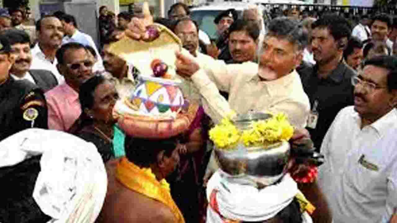 Naravaripalli : సంక్రాంతికి స్వగ్రామానికి చంద్రబాబు