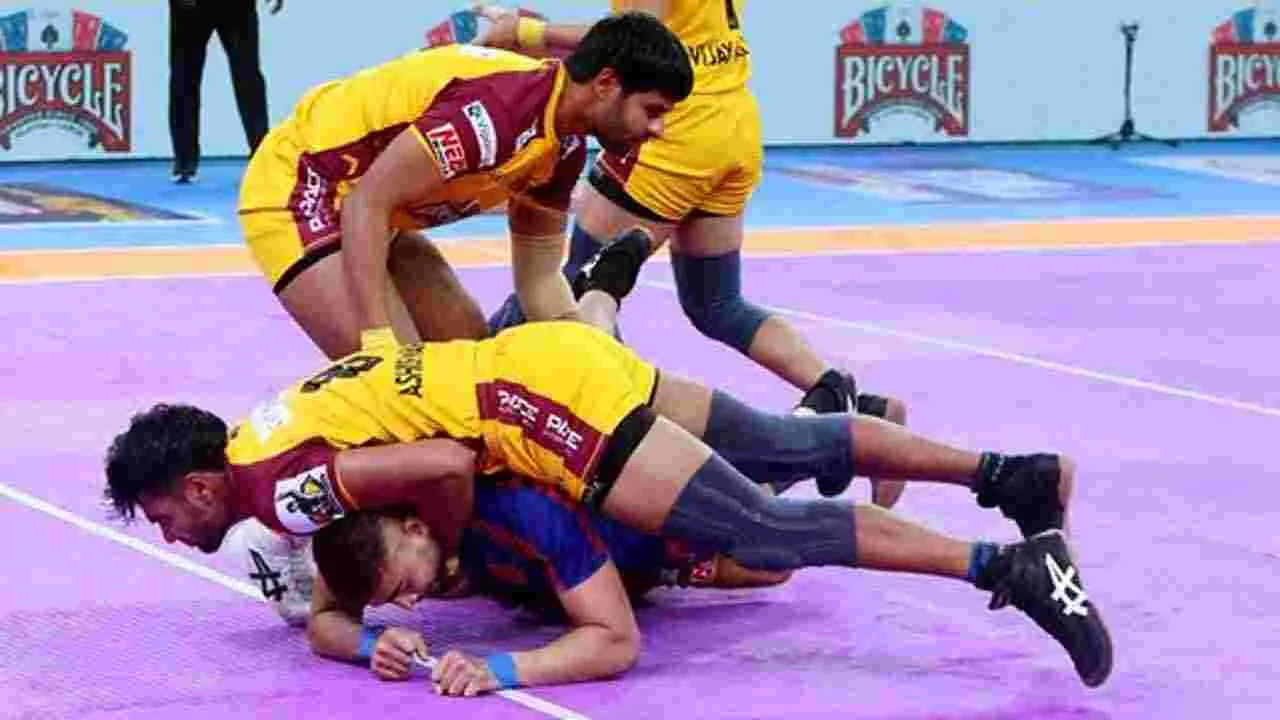 Telugu Titans : టైటాన్స్‌ను గెలిపించిన పవన్‌