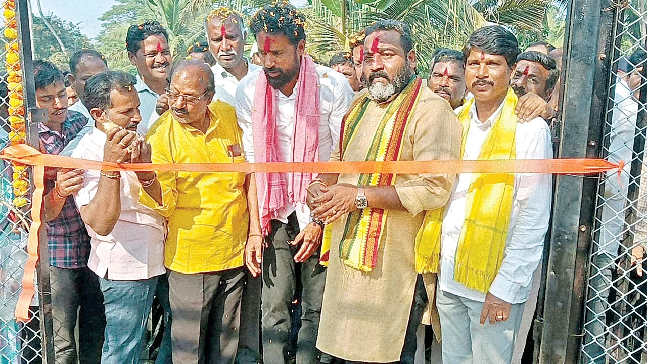 Whip Ashok కూటమి ప్రభుత్వంతోనే అభివృద్ధి: విప్ అశోక్