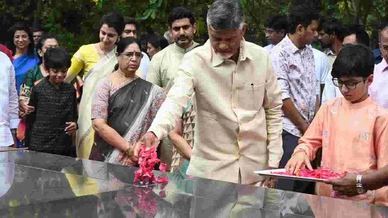 నాగాలమ్మ గుడిలో సీఎం చంద్రబాబు ప్రత్యేక పూజలు..