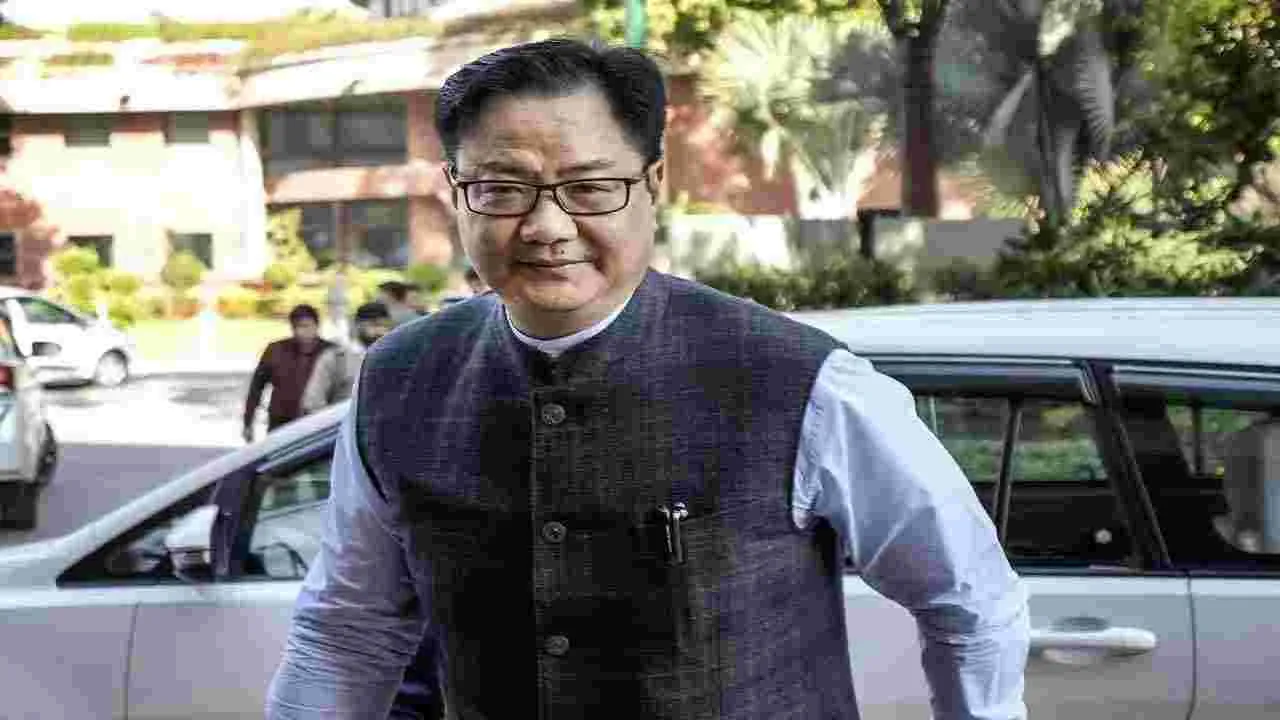 Kiran Rijiju: మెజారిటీ మాదే.. ధన్‌ఖడ్‌పై అవిశ్వాస తీర్మానంలో పసలేదు 