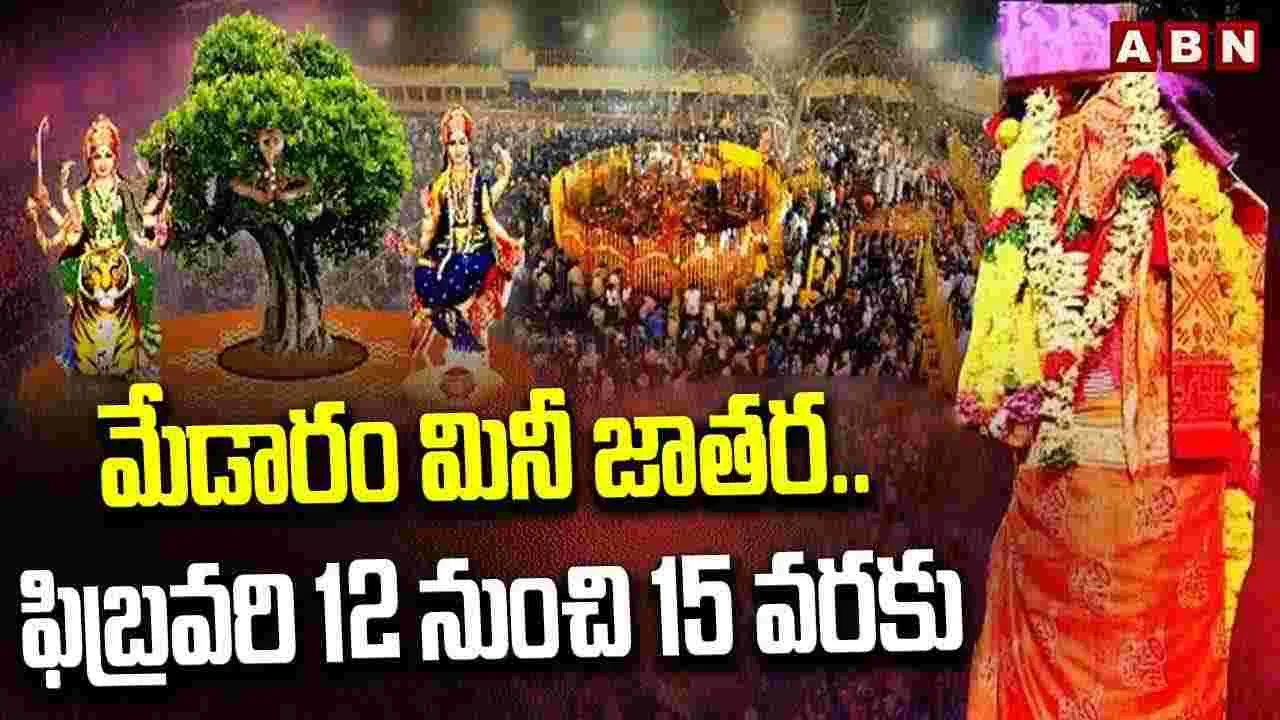 సర్వాంగ సుందరంగా మేడారం ముస్తాబు