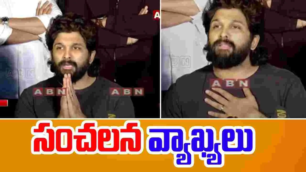 Allu Arjun: సంధ్యా థియేటర్ ఘటన.. అల్లు అర్జున్ సంచలన వ్యాఖ్యలు..