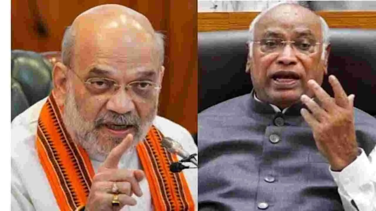 Amit shah: నేను తప్పుకున్నా ఆయన అక్కడే మరో 15 ఏళ్లుంటారు.. ఖర్గేపై షా విసుర్లు