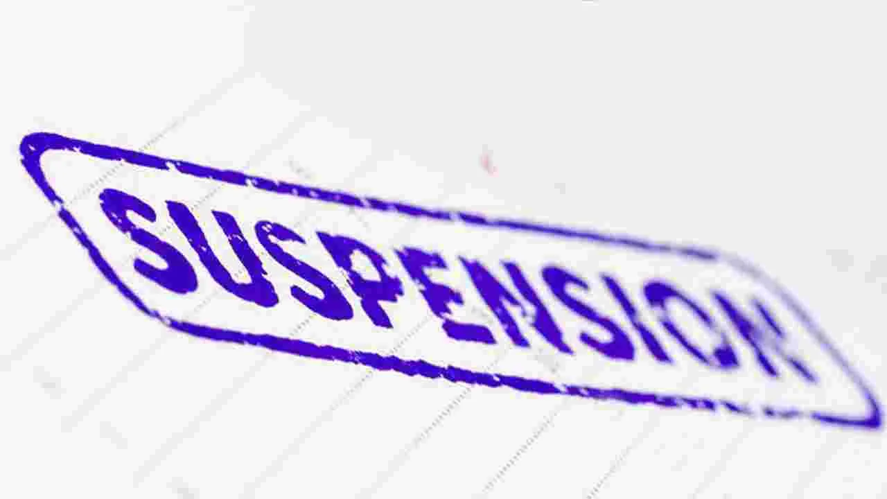 Suspension: గాలేరు-నగరి ఈఈ సస్పెన్షన్‌