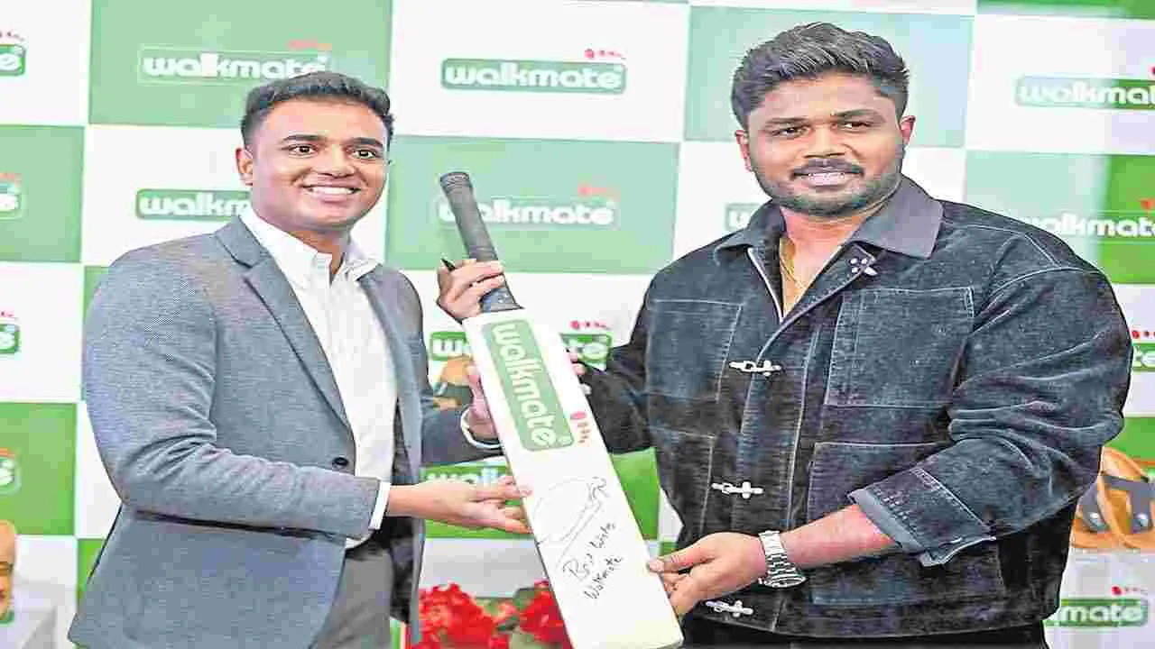 Sanju Samson : వాక్‌మేట్‌ ప్రచారకర్తగా సంజు శ్యాంసన్‌