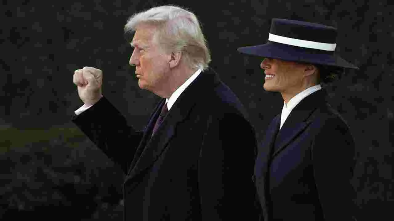 Trump Oath Ceremony: ప్రమాణస్వీకారంలో..  ట్రంప్ కుమార్తెతో కలిసి సందడి చేసిన తెలుగమ్మాయి..