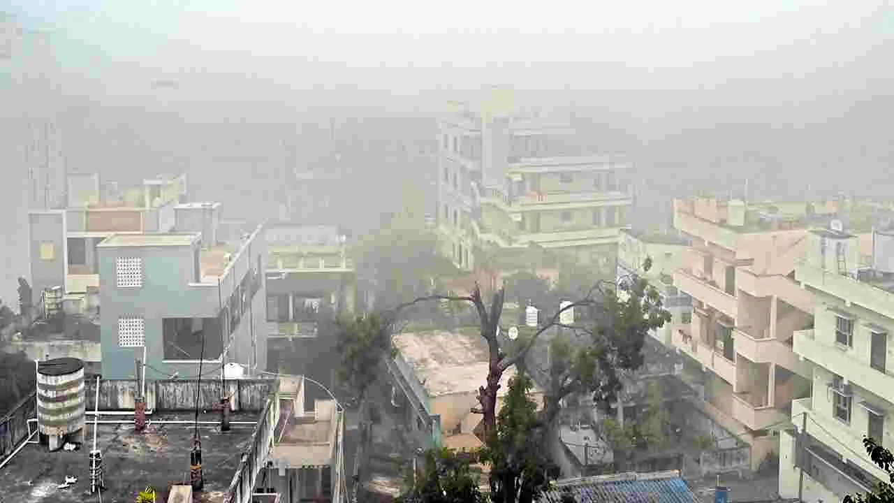 Weather: రాష్ట్రాన్ని కమ్మేసిన పొగమంచు!