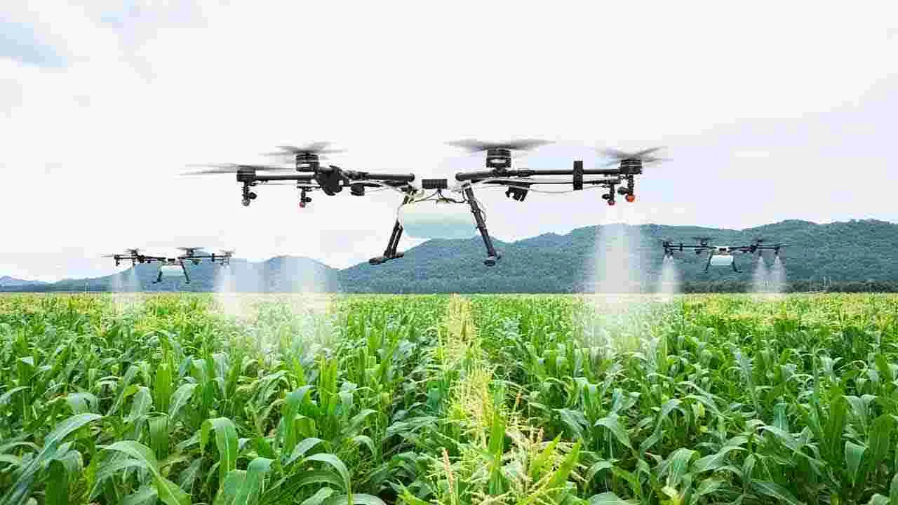 Kisan Drones : ప్రజాప్రతినిధులు గుర్తించిన గ్రూపులకే కిసాన్‌ డ్రోన్లు