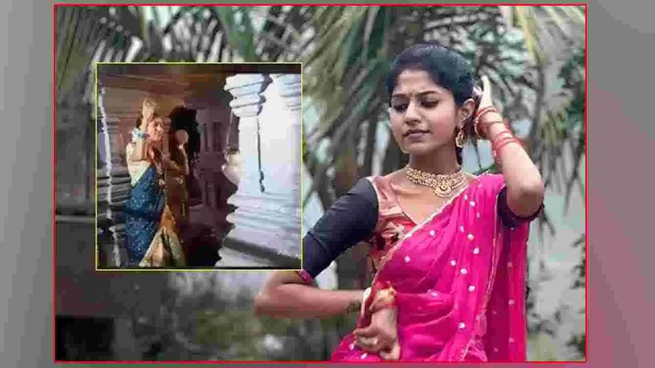 Madhupriya shooting controversy: సింగర్ మధుప్రియ సాంగ్ షూటింగ్ వివాదం.. అధికారులపై వేటు..