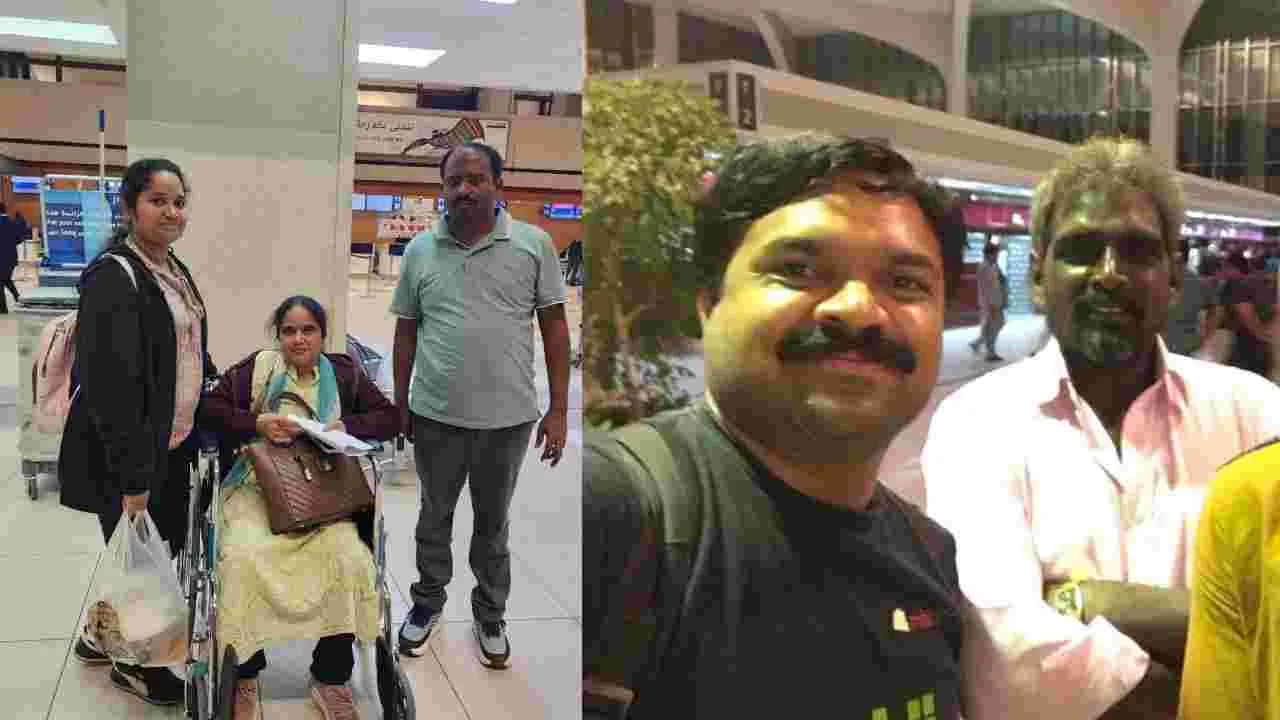 SATA: సౌదీలో ఇద్దరు ఆంధ్రులను ఆదుకున్న మానవతామూర్తులు