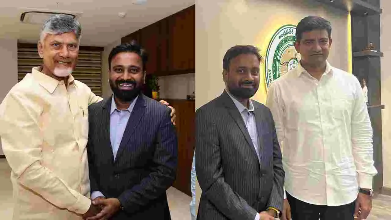 Chandrababu: ముఖ్యమంత్రి చంద్రబాబును కలిసిన ఎన్నారై ప్రముఖుడు
