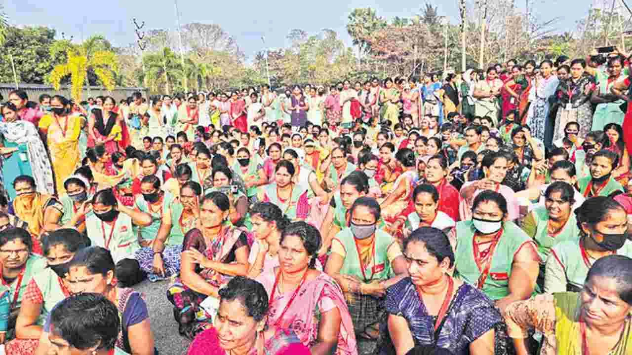 బ్రాండిక్స్ ఉద్యోగులు ఆందోళన