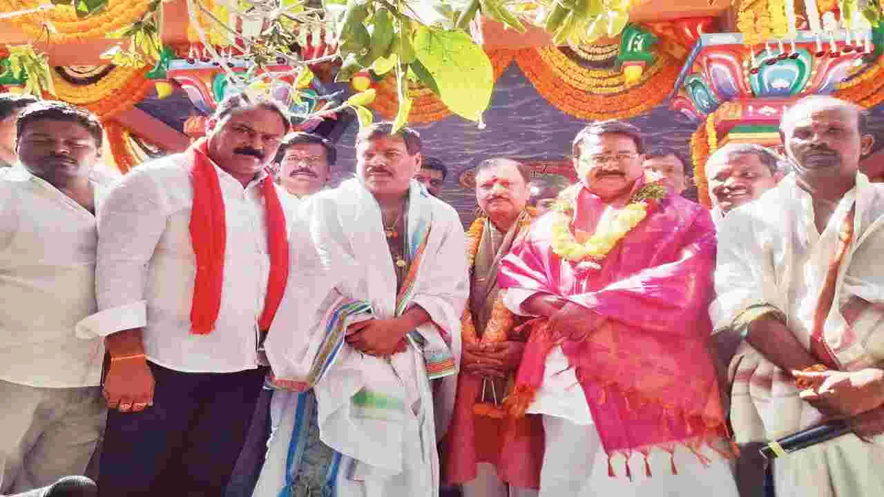 కొలువుదీరిన ఈదమ్మ తల్లి