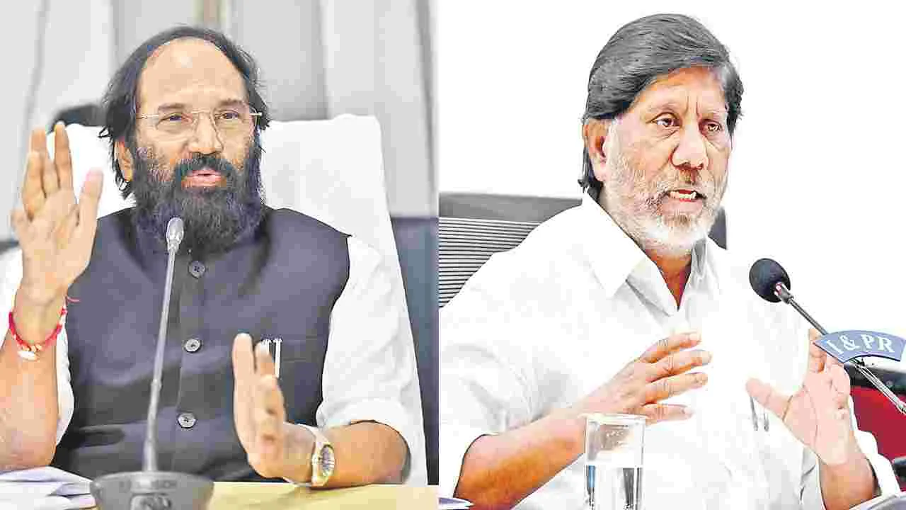 Uttam Kumar Reddy: 2  రోజుల్లో  సర్వే వివరాలు కొన్ని వెల్లడిస్తాం