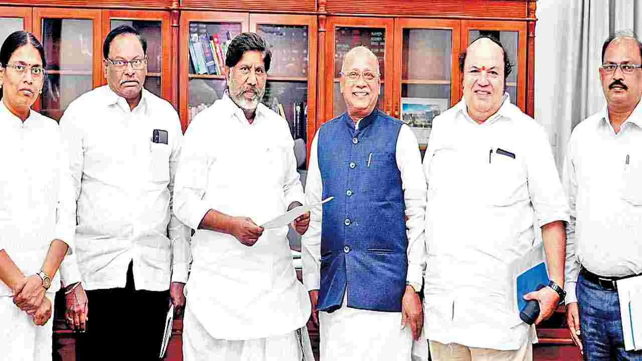 BC Commission: భట్టితో బీసీ కమిషన్‌ చైర్మన్‌, సభ్యుల భేటీ