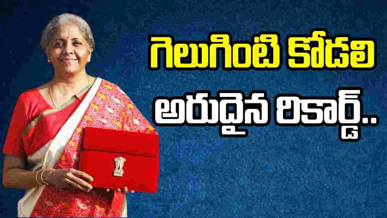 Union Budget 2025: గెలుగింటి కోడలు నిర్మలా సీతారామన్ అరుదైన రికార్డ్..