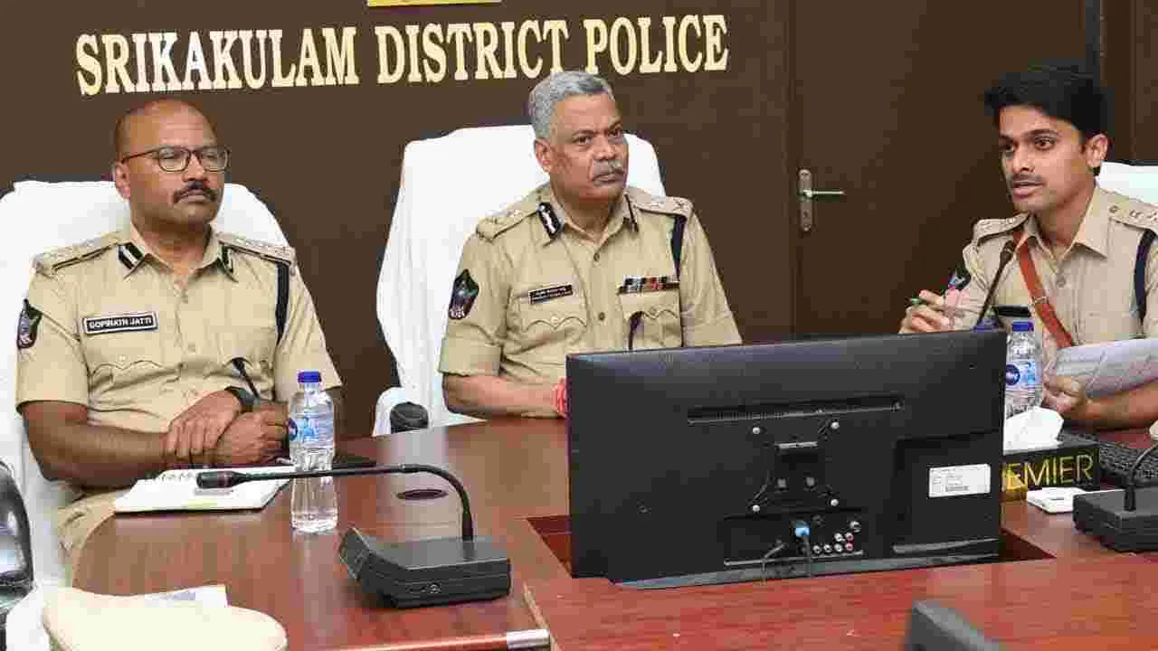AP DGP: విజయనగరంలో ఏపీ డీజీపీ  ద్వారకా తిరుమల రావు పర్యటన